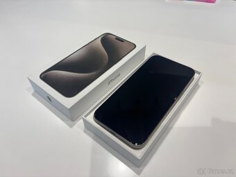 Apple iPhone 15 Pro Max 256GB, Natural Titanium + Kryty - 2