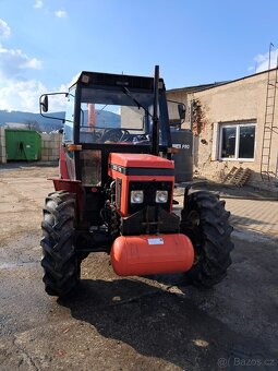 Zetor 7745, mulčovač Zanon, radlice na sníh - 2