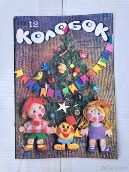 Ruský retro dětský časopis Kolobok 1988 - 2