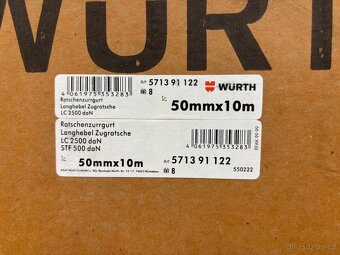 Upínací popruhy Würth - 2