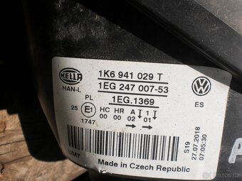 L.Z.světlo VW Golf V - 2