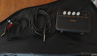 Vylepšená elektrická kytara Donner DST-152 - BLACK - 2