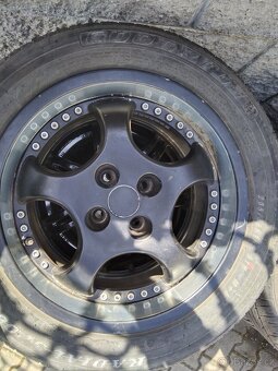 ALU kola 16 4x100 pneu 205/55 /16 - 2