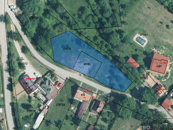 Prodej stavebního pozemku v Radějově - 2