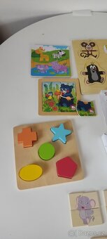 Vkládačky, dřevěné puzzle REZERVACE - 2