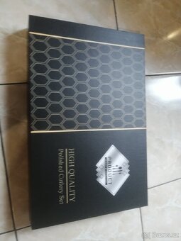 Příbory sada 24ks ve zlaté barvě v hezkem balení - 2