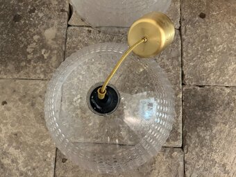 Transparentní lustr - 2 kusy - 2