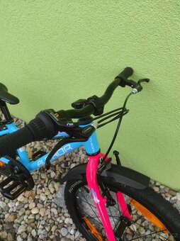 Značkové kolo Author Cosmic 20" (modrá/růžová) - 2