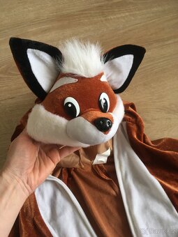 Kostým lišky, velikost 122 (7-8 let) - 2