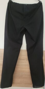 DÁMSKÉ PRACOVNÉ KALHOTY NA GUMU ČERNÉ L/40 - 2