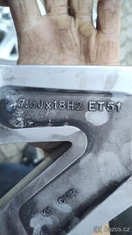 al.disky 5x112 R18 - orig. VW GOLF VIII BERGAMO - 2