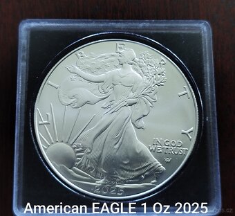 Set 3 ks Ag investičních mincí + 1 ks slitek Germania Mint. - 2