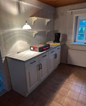 Krásná venkovská 2dílná kuchyně se spotřebiči,5798 - 2