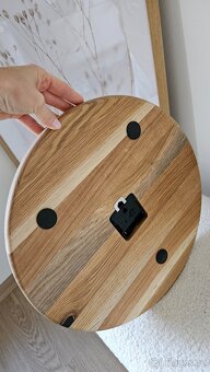 Dubové nástěnné hodiny - 2