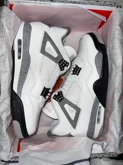 Nike jordan 4 retro white cement 2025 - 2
