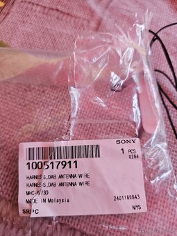 Anténa FM k Sony partyboxu. - 2