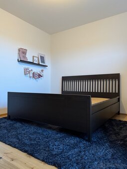 Dřevěná postel 180x200 cm IKEA IDANAS - 2