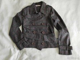 Divci kabatek + svetr vel. 8-11 let - 2