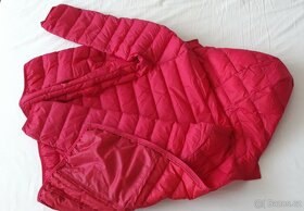 Dívčí bunda s kapucí růžová - 2