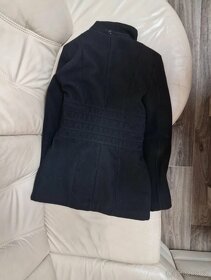 Zimní kabát černý dámský - 2