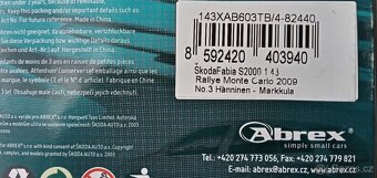 ABREX 1:43 RALLYE MONTE CARLO 2009 - 2
