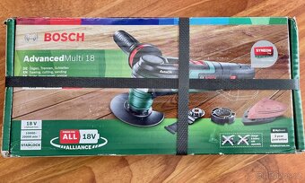 AKU bruska BOSCH AdvancedMulti 18 - nová - 2