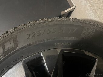 Alu kolo Kuma 17" Karoq + Michelin 225/55 r 17 zimní - 2