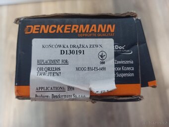 Hlava příčného táhla řízení a tažné oko BMW E46 - 2