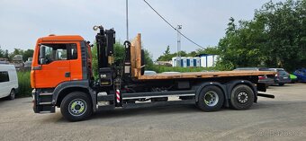 Man TGA 26.410 6x2 hákový kontejner s HR Hiab 166 - 2