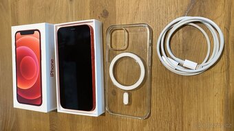 iPhone 12mini 64GB červený, top stav - 2