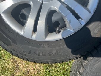 kola 5x100r15 škoda vw - 2