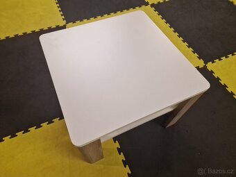 Konferenční stolek MILANO - alpská bílá/dub sanremo - 2