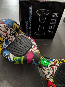 Hoverboard Offroad E1 Graffiti Yellow - 2