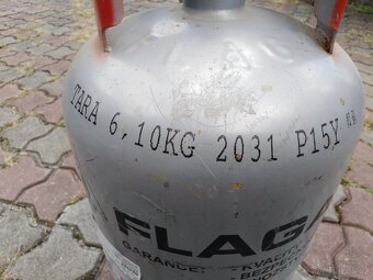 5kg LPG láhev čistý PROPAN plná - 2