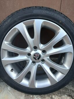 Alu kola 5x112 7,5Jx17H2 ET49 + zimní pneu 225/45 R17 94V - 2