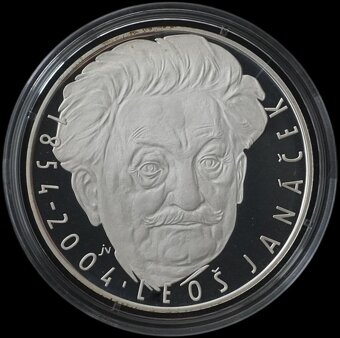 Mince 200 Kč 2004 Leoš Janáček Proof ČNB - 2