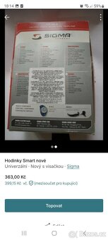 Nové hodinky Sigma - 2