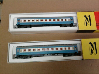 Staré Retro VLÁČIKY-N / VLÁČKY VLÁČEK "N" (1:160mm) - 2