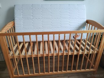 Dětská postýlka s kvalitní paměťovou matrací - 2