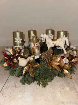 Adventní věnec - British Elegance - Luxusní Dekorace - 2