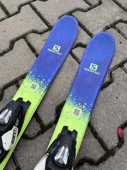 Dětské lyže Salomon 90 cm a boty Atomic - 2