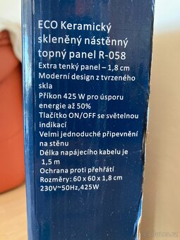 ECO keramický nástěnný radiator Rohnson R-058 - 2