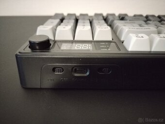 Tichá klávesnice s numerickou klávesnicí - Šedá - 2