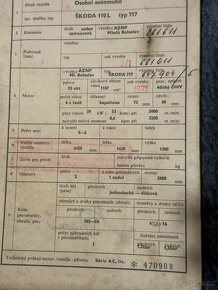 2 x Technický průkaz Škoda 110 L, VAZ 21073 kombi - 2