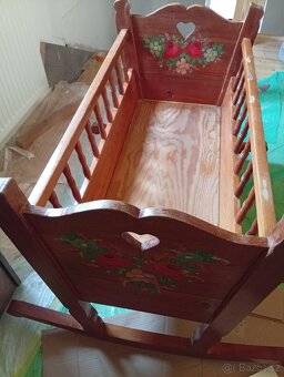 Kolébka dětská, ruční výroba - 2