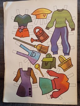 Vystřihovánka panenka - 2