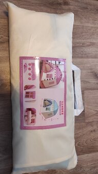 Nádherný domeček modrý 130x100x130 - 2