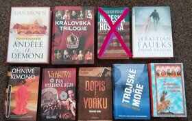 Různé knihy-historické, drama, thrillery, romány, bestselery - 2