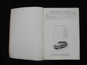 Škoda Octavia Combi Seznam náhradních dílú 1965 - 2