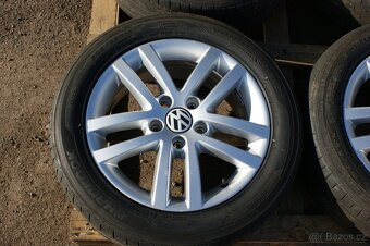 R16 kola originál VW a taky na Audi Seat Audi letni pneu - 2